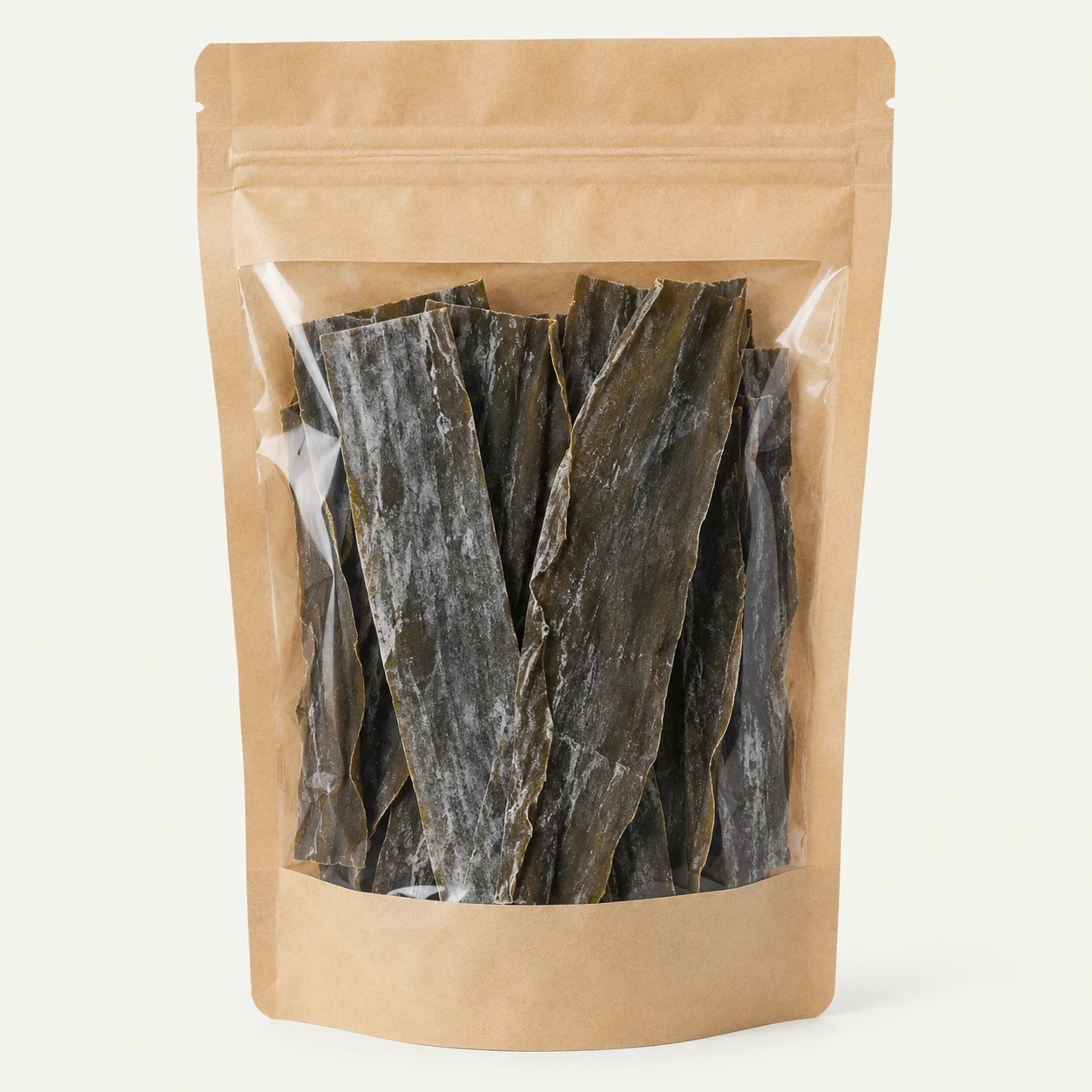 Dried kombu strips